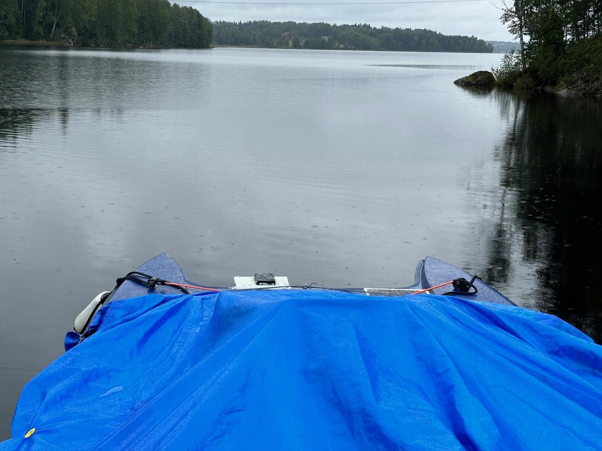 Stuga med sjöutsikt, stor altan, trygg bekvämt modernt Skinnskatteberg Exteriör bild